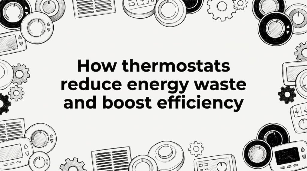Decorative HVAC-themed blog title card illustration