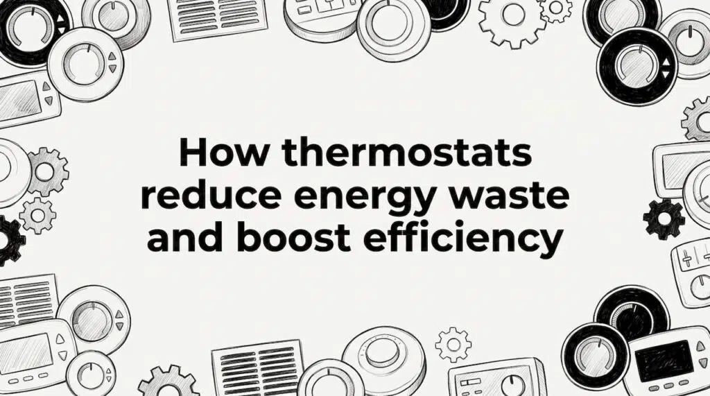 Decorative HVAC-themed blog title card illustration