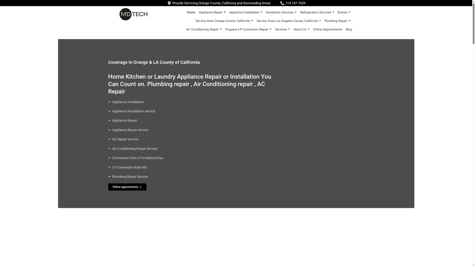 Appliancesrepairmdtech