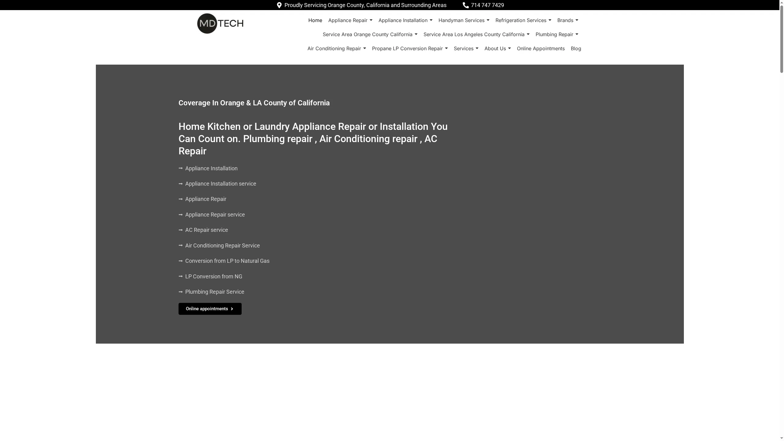 Appliancesrepairmdtech