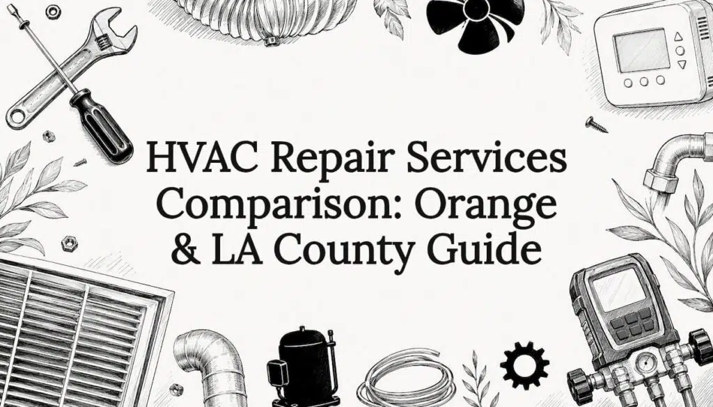 Decorative HVAC services title card