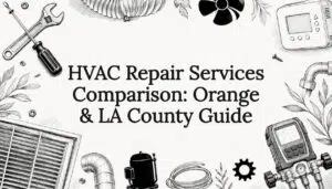 Decorative HVAC services title card