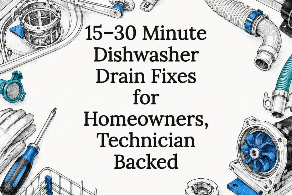 Dishwasher drain repair title card