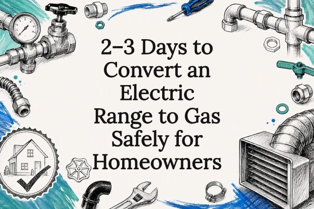 Decorative gas conversion title card