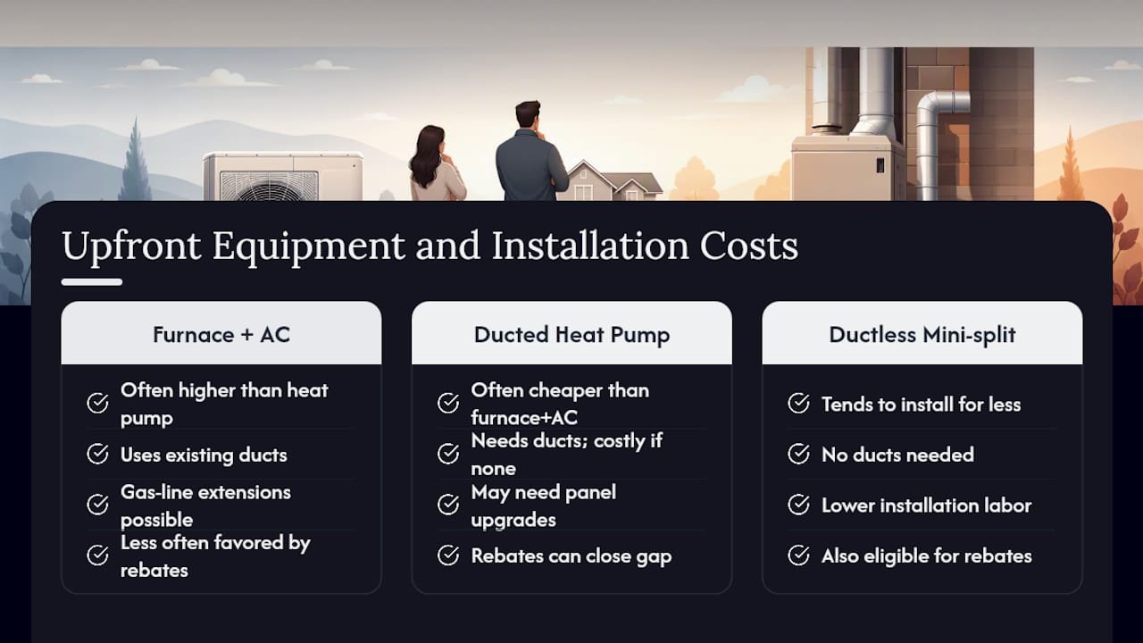 Upfront Equipment and Installation Costs — overview diagram