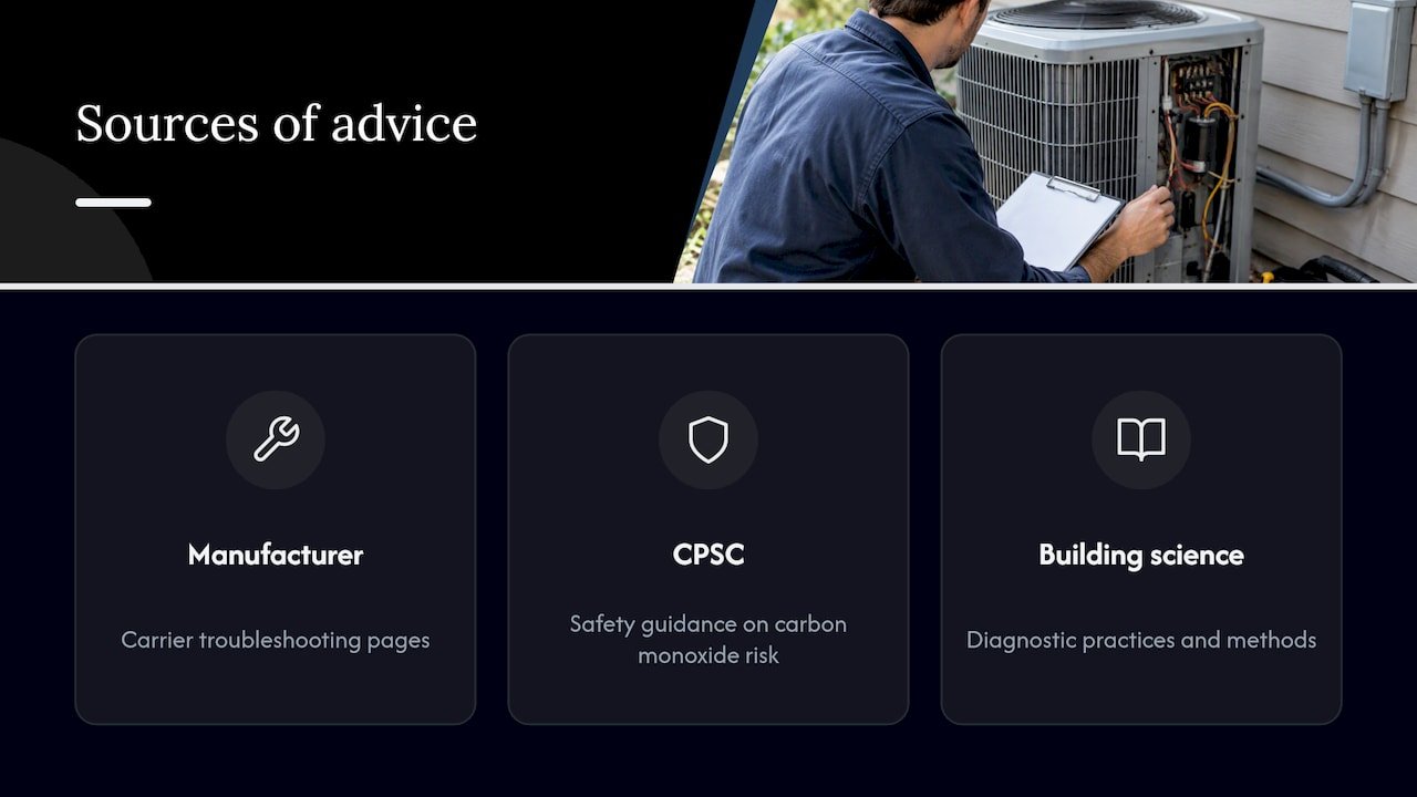 Where this troubleshooting advice comes from — overview diagram